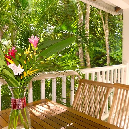 Au Jardin Des Colibris Ecolodge&Spa Deshaies Buitenkant foto