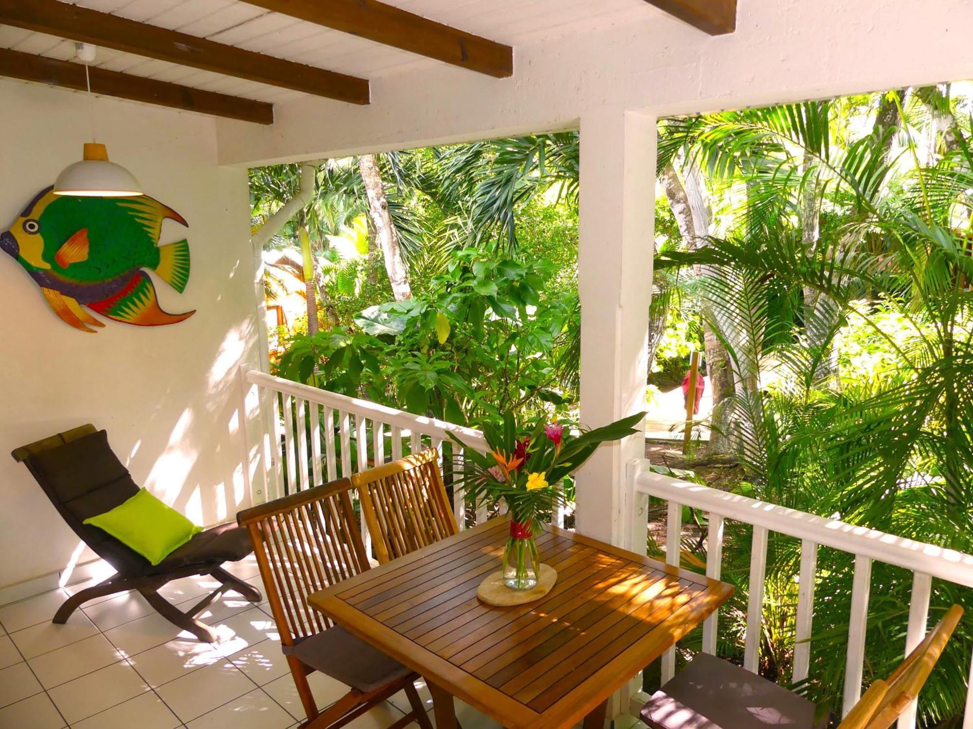Au Jardin Des Colibris Ecolodge&Spa Deshaies Buitenkant foto