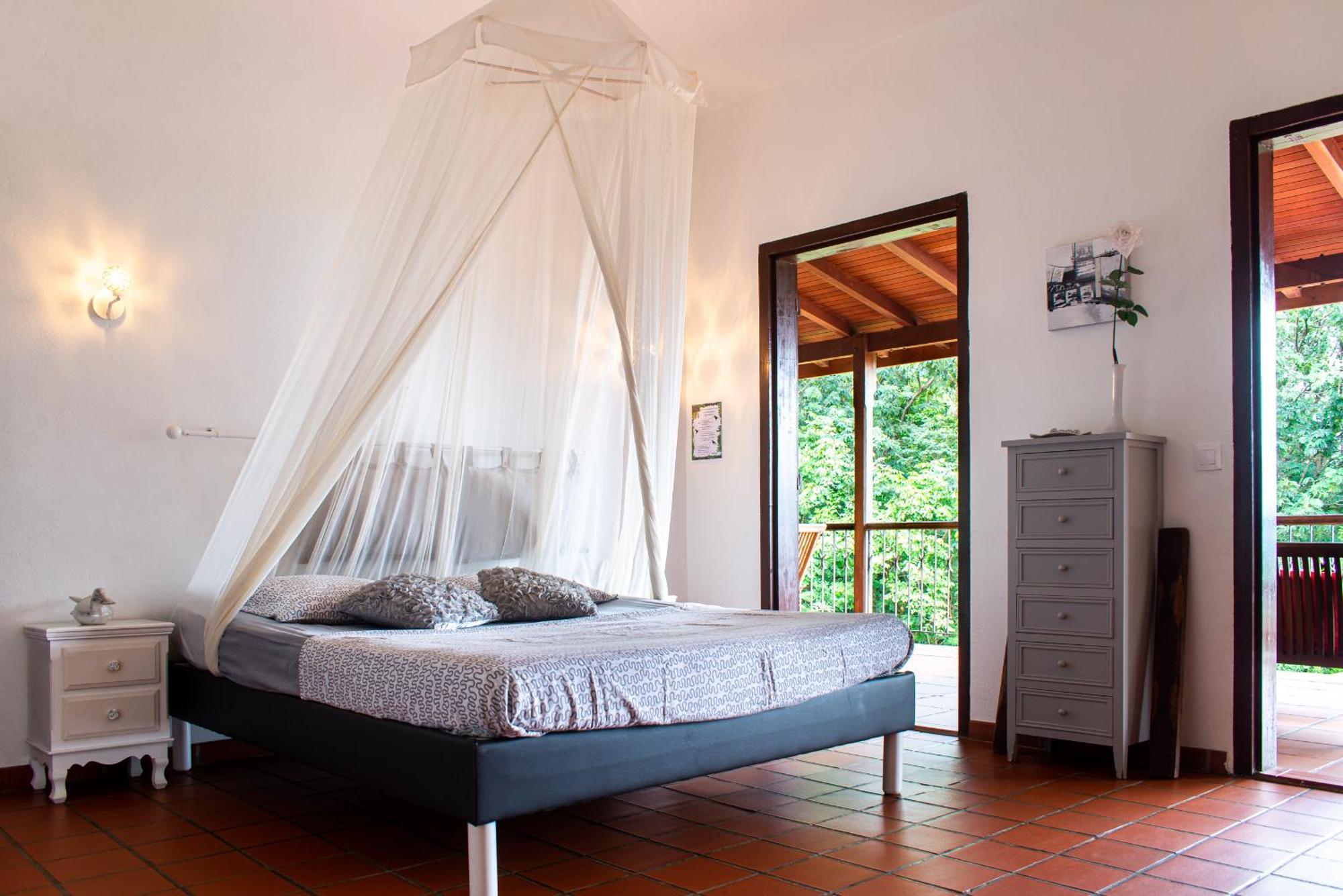 Au Jardin Des Colibris Ecolodge&Spa Deshaies Buitenkant foto