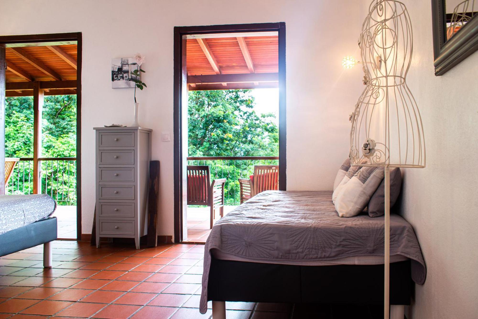 Au Jardin Des Colibris Ecolodge&Spa Deshaies Buitenkant foto